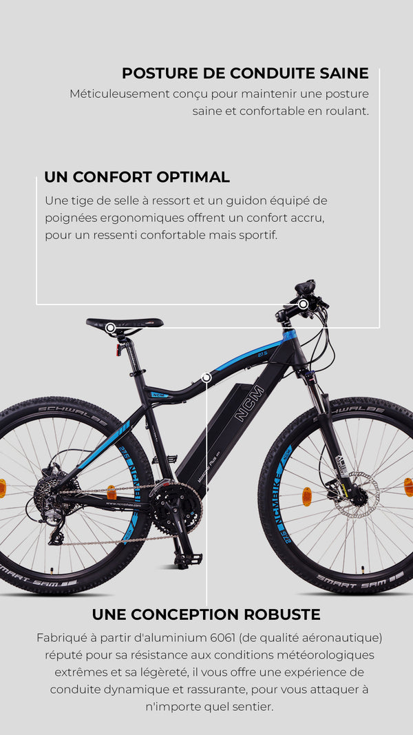 Ncm Moscow Plus Bicicleta Electrica Ncm Electric Mountain Bike Ncm