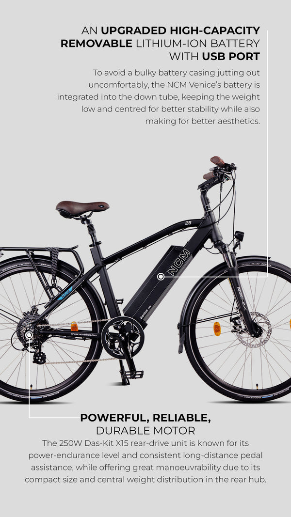 ncm venice 48v 28 zoll urban e-bike NCM Venice